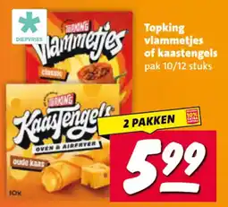 Nettorama Topking Vlammetjes of Kaastengels aanbieding