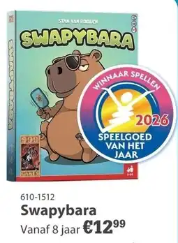 Marskramer Swapybara aanbieding