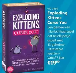 Marskramer Exploding Kittens Curse You aanbieding