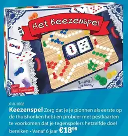 Marskramer Het keezenspel aanbieding