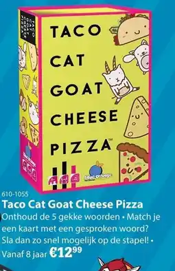 Marskramer Taco cat goat cheese pizza aanbieding