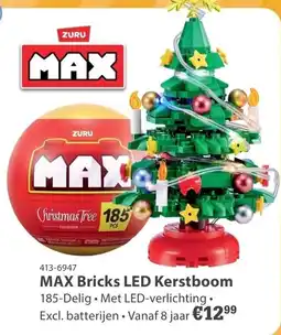 Marskramer Zuru Max Bricks LED Kerstboom aanbieding