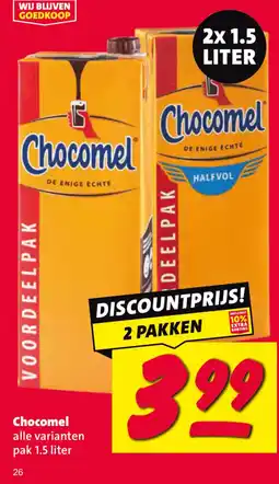 Nettorama Chocomel aanbieding