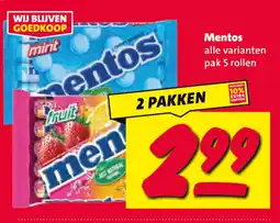 Nettorama Mentos aanbieding