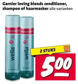 Nettorama Garnier loving blends conditioner, shampoo of haarmasker aanbieding