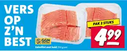 Nettorama Zalmfilet met huid aanbieding