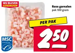 Nettorama Roze garnalen aanbieding