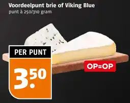 Poiesz Voordeelpunt brie of Viking Blue aanbieding