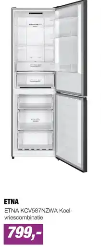 EP ETNA ETNA KCV587NZWA Koel-vriescombinatie aanbieding