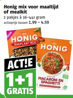 Poiesz Honig mix voor maaltijd of mealkit aanbieding