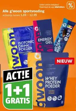Poiesz Alle g'woon sportvoeding aanbieding