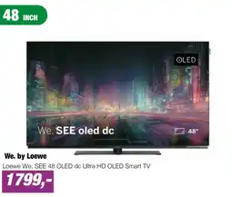 EP Loewe We. SEE 48 OLED dc Ultra HD OLED Smart TV aanbieding