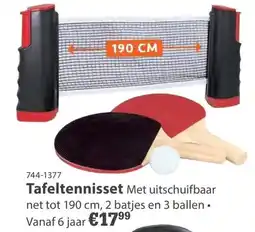 Marskramer Tafeltennisset aanbieding