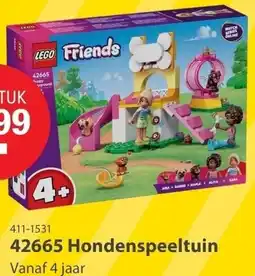 Marskramer lego friends 42665 hondenspeeltuin aanbieding