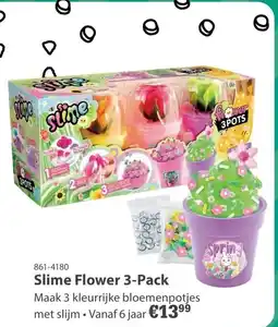 Marskramer Slime Flower 3-Pack aanbieding