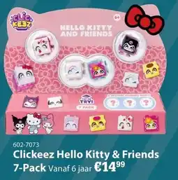 Marskramer Clickeez Hello Kitty & Friends aanbieding