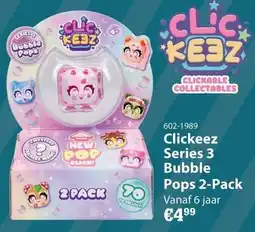 Marskramer Clickeez Bubble Pops 2-Pack aanbieding