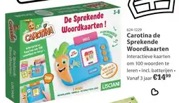 Marskramer Carotina de Sprekende Woordkaarten aanbieding