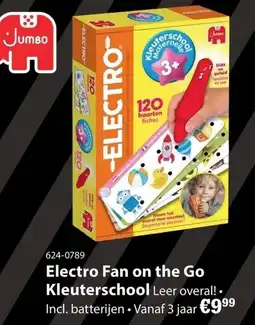 Marskramer Electro Fan on the Go Kleuterschool Leer overall! aanbieding