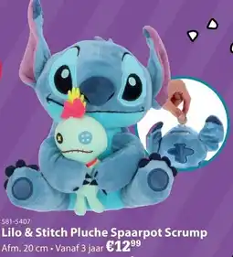 Marskramer Lilo & Stitch Pluche Spaarpot Scrumpt aanbieding