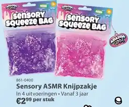 Marskramer Amazing Cool Sensory ASMR Knijpzakje aanbieding