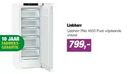 EP Liebherr FNe 4605 Pure vrijstaande vriezer aanbieding