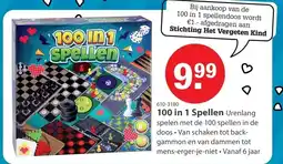 Marskramer 100 in 1 spellen aanbieding