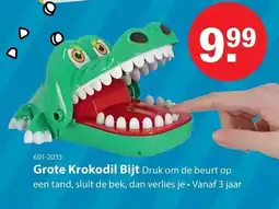 Marskramer Grote Krokodil Bijt aanbieding