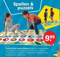 Marskramer Twist & Fun Junior Games 2 in 1 aanbieding