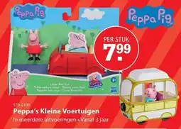 Marskramer Peppa Pig Peppa's Kleine Voertuigen aanbieding