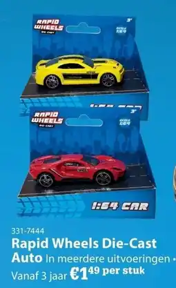 Marskramer Rapid Wheels Die-Cast Auto aanbieding