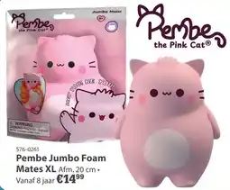 Marskramer Pembe the Pink Cat Jumbo Foam Mates XL aanbieding