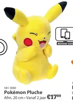 Marskramer Pokemon Pluche aanbieding