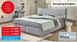 Woonsquare DreamTech Boxspring Everglow aanbieding