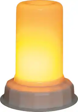 Intratuin Intratuin LED stompkaars vlam wit D 9,5 H 7,5 cm aanbieding