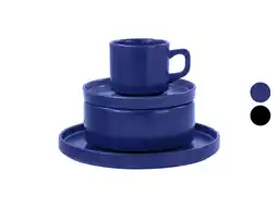 Lidl MÖVENPICK Scandinavisch servies van aardewerk, 16-delig aanbieding