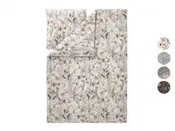 Lidl LIVARNO Polyester satijn dekbedovertrek 140 x 200 cm, 1-persoons aanbieding