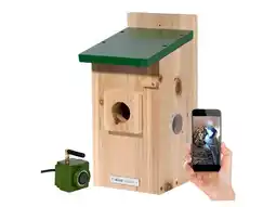 Lidl DOBAR Vogelhuisje Eazy, met wifi-camera, groen aanbieding