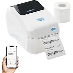 MediaMarkt Niimbot K3w - Labelprinter Thermal Print White aanbieding