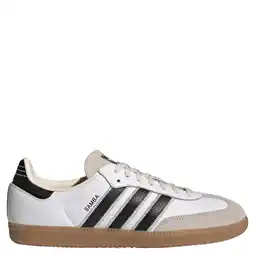 Wehkamp adidas Originals Samba leren sneakers - wit/beige/zwart aanbieding