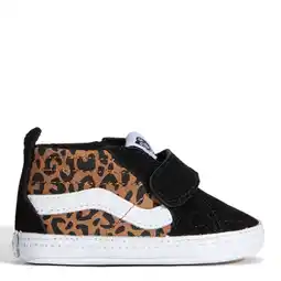 Wehkamp Vans SK8-Hi sneakers camel/zwart aanbieding