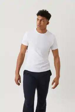 Wehkamp Björn Borg regular T-shirt wit aanbieding