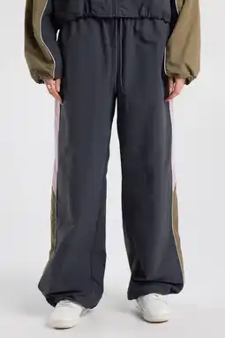 Wehkamp America Today straight leg casual broek - grijs aanbieding