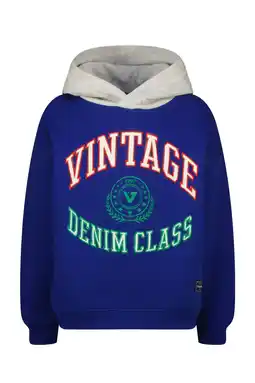 Wehkamp Vingino hoodie blauw aanbieding