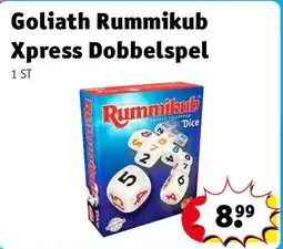 Kruidvat Goliath Rummikub Xpress Dobbelspel aanbieding