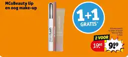 Kruidvat MCoBeauty lip en oog make-up aanbieding