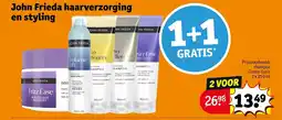 Kruidvat John Frieda haarverzorging en styling aanbieding