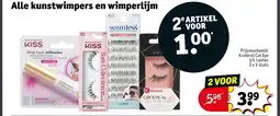 Kruidvat Kunstwimpern en wimperlijm aanbieding
