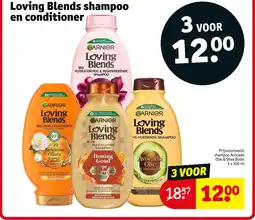 Kruidvat Loving Blends shampoo en conditioner aanbieding