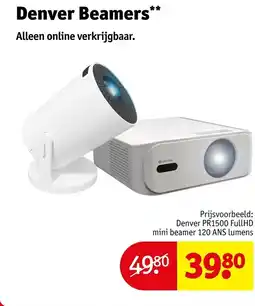 Kruidvat Denver Beamer aanbieding